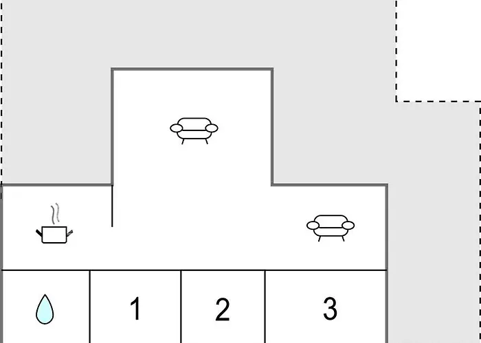 Сasa de vacaciones In With Kitchen